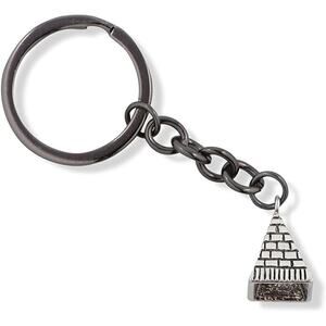 Pyramid Charm Keychain